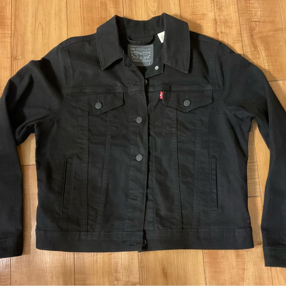 LEVIS  JACKET JEANS BLACK
